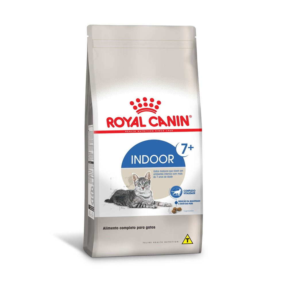 7896181215790_0 Ração Royal Canin Indoor 7 + Gatos Adultos - Imagem 1